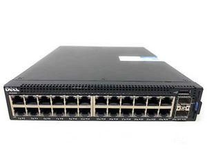 DELL X1026 24 PORTE GESTITO L2+ GIGABIT ETHERNET (10/100/1000) 1U NERO - Picture 1 of 4