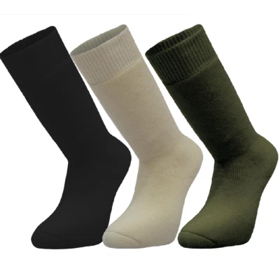 Claymore Winter Boot Wellington boot Socks 72% Wool 3/4 Calf  Walking Outdoor - Image 1 of 4