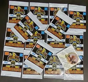 1994 Saban MIGHTY MORPHIN POWER RANGERS 16 POWER COIN / POG PACKS McDonalds - Picture 1 of 2