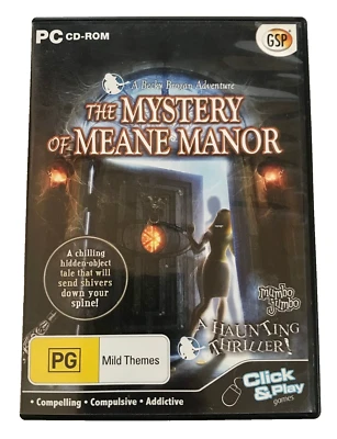 The Mystery of Meane Manor 2010 PC CD-ROM Game - Image 1 of 3
