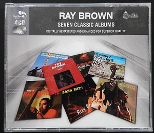 RAY BROWN SIEBEN KLASSISCHE ALBEN 4xCD REAL GONE RGJCD400 EU - Bild 1 von 4