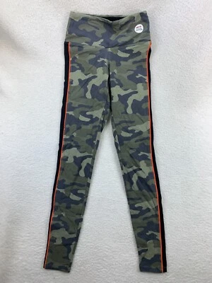 Pantalones Legging Express al Tobillo Para Mujer XS Verde Estampado Camuflaje Tiro Medio Elastizados Foto 1 de 4