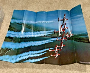 1983 Royal Canadian Air Force SNOWBIRDS Brochure / Poster / Pilot Pictures - Picture 1 of 10