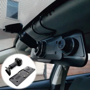 Car DVR Interior Rear View Mirror Back Plate Panel & Mount Bracket Screw Sets - Picture 1 of 6