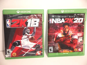 NBA 2K18 LEGEND EDITION & NBA 2K20 BUNDLE LOT XBOX ONE *GETESTET* MICROSOFT - Bild 1 von 3