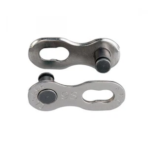 KMC BIKE BICYCLE CHAIN CONNECTOR M/L 9s CARD of 2 - Picture 1 of 1