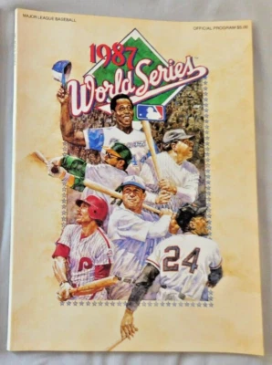 1987 World Series Program - Minnesota Twins Vs St. Louis Cardinals Ex+ - Image 1 of 2