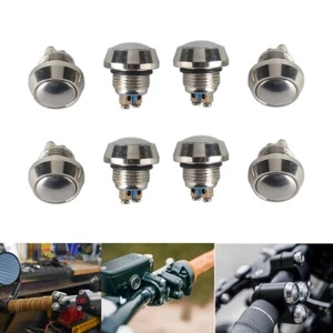 Chrome 1" 7/8" Handlebar Control Switch Turn Light Beam Horn Switches Universal - Picture 1 of 10