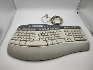 VINTAGE-Microsoft Natural MultiMedia Keyboard 1.0A Ergonomic-RT9470-X802506-002 - Picture 1 of 11
