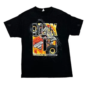 Camiseta gráfica Monster Jam Max-D para hombre talla L negra Monster Truck 2011 - Imagen 1 de 7