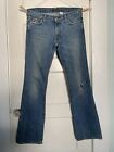 J. Crew Jeans Bootcut Womans Size 0 Short Blue Denim Med Wash Y2k