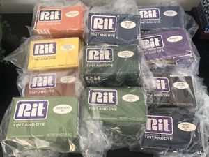 RIT All Purpose Concentrated Tint and Dye Color Mix Lot 46 Damaged Boxes READ - Picture 1 of 17