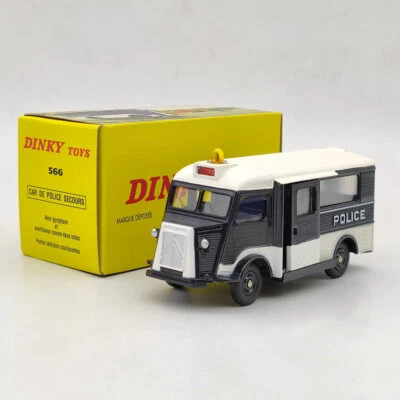 Atlas 1:43 Dinky Toys 566 Citroen CURRUS Car DE  Police Secours Deicast Models - Image 1 of 4