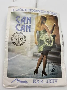 Elegante pantimedias beige con línea trasera | Medias de nailon vintage | Talla S - Imagen 1 de 8