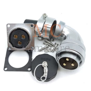 WEIPU WS28 3Pin Industrial Cable Connector,Waterproof Connector IP44 Plug Socket - Afbeelding 1 van 6