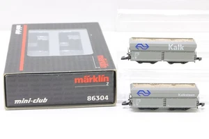 Z Märklin mini-club 86304 NS Selbstentladewagen Set Güterwagen OVP N95 - Picture 1 of 2
