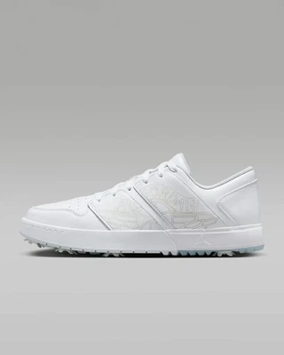 Nike Air Jordan Nu Retro 1 G Golf - Tinte Blanco/Azul - FZ4153-100 Envío Rápido Foto 1 de 4