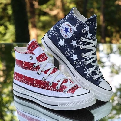 Converse J.W. Anderson x Chuck 70 Ciao Americana Uomo Taglia 6 Personalizzato 164841C - Immagine 1 di 4