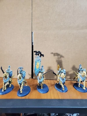Kavalos Deathriders Warhammer Age of Sigmar Ossiarch Bonereapers - Immagine 1 di 4