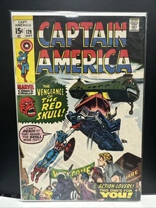 MARVEL COMICS CAPTAIN AMERICA THE VENGEANCE OF THE RED SKULL! SEPT #129 - Picture 1 of 18