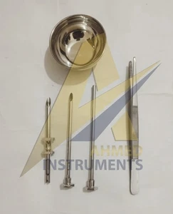 HRT Trokar 3,5 mm und 4,5 mm Hormon Ersatz Pellet Einsetzset 6 Sets - Bild 1 von 3