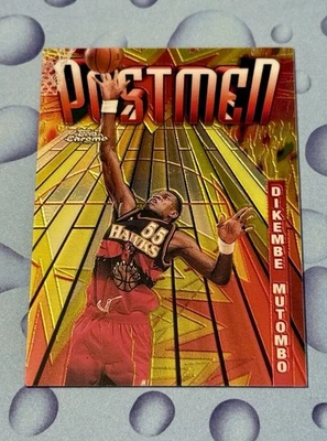 1998-99 Topps Chrome - Season's Best Post Men Dikembe Mutombo #SB24   Foto 1 de 2