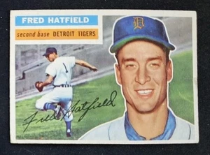 1956 Topps #318 Fred Hatfield Detroit Tigers - Picture 1 of 2
