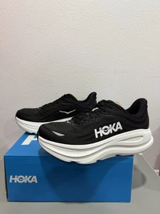 hoka one one bondi 9 wide 2E 1162013 BWHT men shoe New Fast ship - Picture 1 of 6