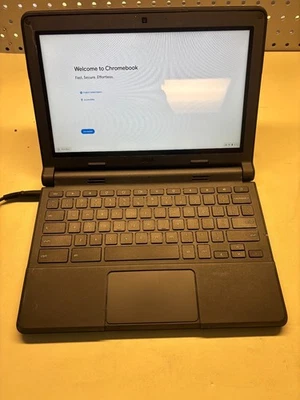 Dell Chromebook 11 P22T Touch ScreenIntel Celeron 2.16GHz W/Charger No Battery - Image 1 of 4