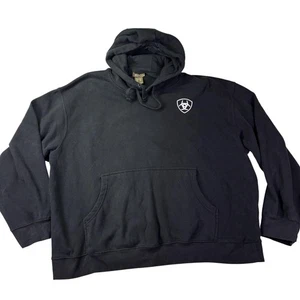 Ariat Hoodie Sweatshirt Mens 3XL Logo Pullover Fleece Graphic - Picture 1 of 7
