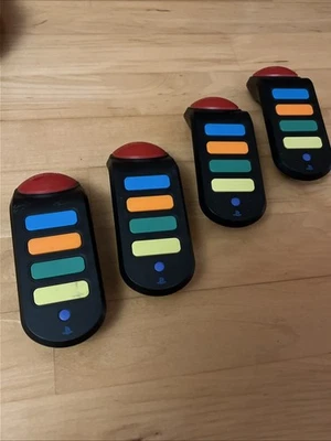 PS2 PS3 4x Wireless Buzz! Buzzer inkl Ohne Empfänger - Bild 1 von 4