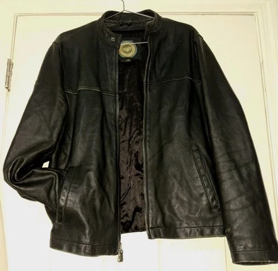 Chaqueta Bomber Oficial Top Gun Vintage Cuero Unisex Talla S Pequeña  Foto 1 de 4