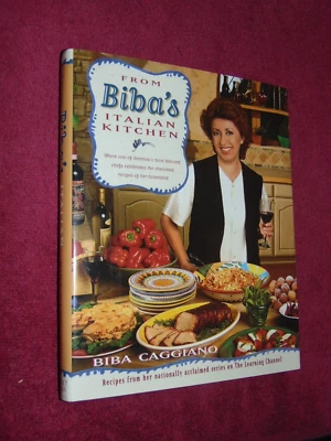 1995 SIGNED HB/DJ BOOK: "FROM BIBA'S ITALIAN KITCHEN" BY BIBA CAGGIANO; COOKING - Image 1 of 4