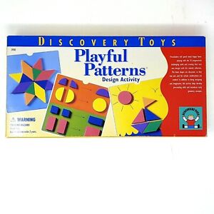 Discovery Toys Playful Patterns Design Activity Play Learning Game Preschool
