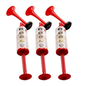 FARBIN 3pcs Horn Hand Pump Horn for Football,Marine, Novelty Mini Pump Air Horn - Picture 1 of 6