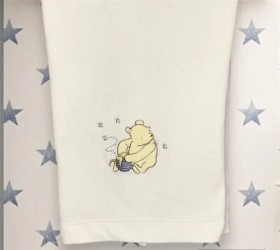 Disney Classic Winnie the Pooh Honey Pot Cream Blanket Baby Lovey - Image 1 of 4