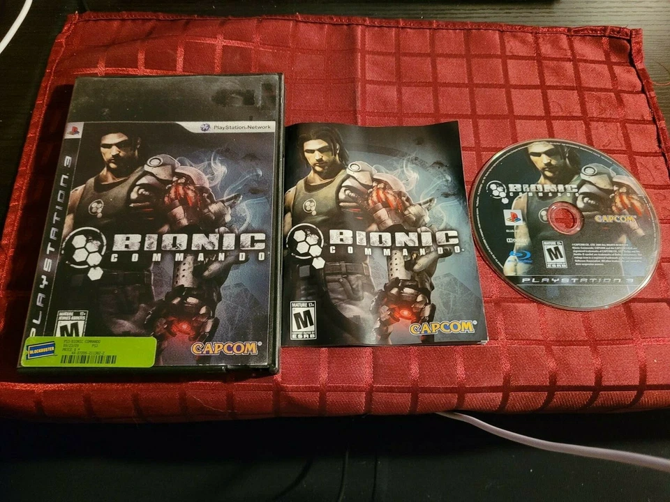 Bionic Commando (Sony PlayStation 3, 2009) Complete CIB VG PS3 - Image 1 of 1