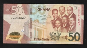 Ghana 50 Cedis 2019 P 49 Banknote - Picture 1 of 2
