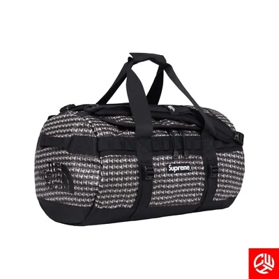 Bolso de Lona Supreme X The North Face Pequeño Campamento Base Tachonado Negro SS21 Foto 1 de 4