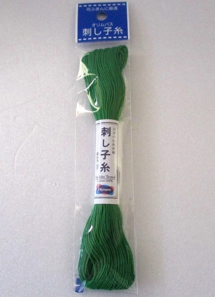 JAPANESE Embroidery SASHIKO Olympus Thread  20m COL 21-29 - Image 1 of 4