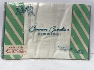 Cannon Cavalier Combspun Percale Pillowcases - Picture 1 of 2