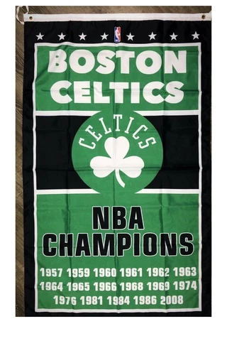 Boston Celtics Flag 3x5ft Banner Polyester basketball World Champions celtics026 Cover