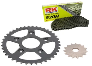 Kit/Transmisión Aprilia AF1 Extrema Cadena 520H 120L RK JT Corona 39 Piñón 14 - Imagen 1 de 6