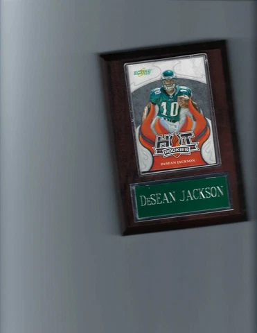 DeSEAN JACKSON PLAQUE PHILADELPHIA EAGLES FOOTBALL NFL   C Cover