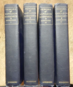 VINTAGE MEMOIREN VON NAPOLEON BONAPARTE 1905 4 BÄNDE HARDCOVER - Bild 1 von 9