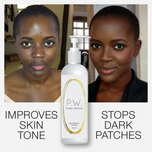 PURE WHITE WHITENING BODY LOTION SKIN WHITENER NOURISHING LIGHT FAIRER SKIN - Picture 1 of 1