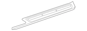 Mercedes Benz SLK55 AMG SLC43 AMG 2012-2020 Left Scuff Plate 17268014359051 - Picture 1 of 3