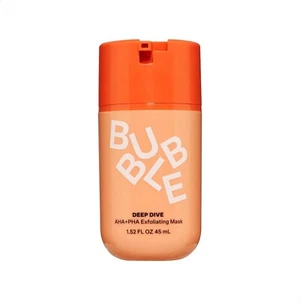 Bubble Skincare Deep Dive Alpha Hydroxy Acid + PHA Exfoliating Mask 45ml New - Picture 1 of 6