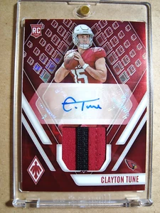Parche autógrafo Clayton Tune Panini Phoenix Rookie 2023 rojo Pandora RC/25 🔥🔥 - Imagen 1 de 3