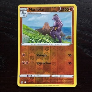Machoke 087/196 Pokemon Lost Origin SWSH Reverse Holo Uncommon Card NM - Picture 1 of 2